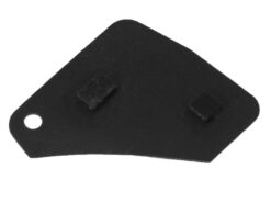 Tasti chiave/telecomando per Toyota RAV4 Corolla Camry Prado - KEYYOU Replacement 2 Button Remote Key Fob Repair Kit Switch Rubber Pad For Toyota RAV4 Corolla 3