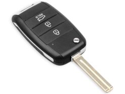 Chiave telecomando per Kia KIA K2 K3 K5 Carens Cerato Forte - KEYYOU Replacement 3 Buttons For Kia KIA K2 K3 K5 Carens Cerato Forte Car Fob Cover 3