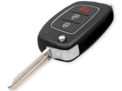 Chiave telecomando per Hyundai I30 IX35 i20 Kia K2 K5 3 Bottoni