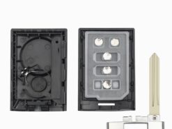 Chiave telecomando per Cadillac CTS XTS DTS SRX 2008-2013 4 Bottoni - KEYYOU Replacement 4 Buttons Smart Remote Key Shell For Cadillac CTS XTS DTS SRX 2008 2013 3