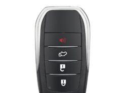 Chiave telecomando per Toyota RAV4 Corolla Highlander Crown Camry Prado Rezi 4 Bottoni - KEYYOU Replacement Car Key Shell Blanks Case 4 Buttons For Toyota RAV4 Corolla Highlander Crown Camry 3