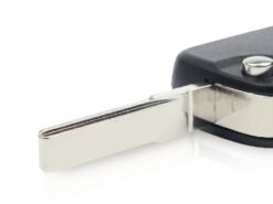 Chiave telecomando per VW Volksvagen Uncut HU66 Blade - KEYYOU Replacement Flip Key Folding Remote Key Shell Blank Case Fit For VW Volksvagen Uncut HU66 3