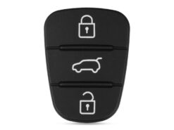Tasti chiave telecomando per Hyundai Solaris Accent Tucson l10 l20 l30 Kia Rio Ceed - KEYYOU Replacement Rubber Button Pad For Hyundai Solaris Accent Tucson l10 l20 l30 Kia Rio Ceed 2