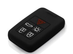 Cover in silicone chiave telecomando per Volvo S60 S70 S80 S90 V60 XC60 XC70 V40 V50 V60 C30 V70 - KEYYOU Silicone Car Key Case Cover Auto Remote Skin Shell Holder For Volvo S60 S70 S80 2