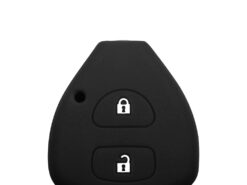 Cover chiave telecomando per Toyota Auris HiLux Corolla Fortuner Prado Verso Camry Yaris Vitz Vios Ractis 2/3/4 Bottoni - KEYYOU Silicone Car Key Case Cover For Toyota Auris HiLux Corolla Fortuner Prado Verso Camry Yaris 2