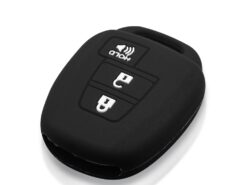 Cover in silicone chiave telecomando per Toyota Aqua Ractis Vitz RAV4 HiAce Land Cruiser - KEYYOU Silicone Car Key Case For Toyota Aqua Ractis Vitz RAV4 HiAce Land Cruiser Cover Keyless 2