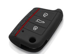 Cover in silicone chiave telecomando per VW Polo Golf 7 2015-2020 For Skoda Octavia Kodiaq Karoq - SEAT Ateca Leon - KEYYOU Silicone Key Case For VW Polo Golf 7 2015 2020 For Skoda Octavia Kodiaq Karoq 2