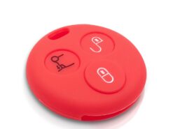 Cover chiave telecomando per Mercedes Benz 3 Bottoni - KEYYOU Silicone Key Cover Case Shell Remote Protector Cover For Mercedes Benz Smart City Roadster Fortwo 2