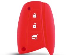 Cover in silicone chiave telecomando per Hyundai Elantra Solaris ix35 ix45 Accent Santa Fe 3 BT - KEYYOU Silicone Remote Key Cover Case Fob Protector For Hyundai Elantra Solaris ix35 ix45 Accent Santa 2