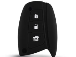 Cover in silicone chiave telecomando per Hyundai Elantra Solaris ix35 ix45 Accent Santa Fe 3 BT - KEYYOU Silicone Remote Key Cover Case Fob Protector For Hyundai Elantra Solaris ix35 ix45 Accent Santa 3