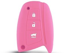 Cover in silicone chiave telecomando per Hyundai Elantra Solaris ix35 ix45 Accent Santa Fe 3 BT - KEYYOU Silicone Remote Key Cover Case Fob Protector For Hyundai Elantra Solaris ix35 ix45 Accent Santa 4