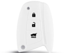 Cover in silicone chiave telecomando per Hyundai Elantra Solaris ix35 ix45 Accent Santa Fe 3 BT - KEYYOU Silicone Remote Key Cover Case Fob Protector For Hyundai Elantra Solaris ix35 ix45 Accent Santa 5