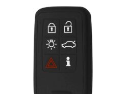 Cover in silicone chiave telecomando per Volvo V40 S80 XC60 S60L V60 XC90 V70 S40 S60 S80 XC70 Styling - KEYYOU Silicone Rubber Car Key Cover Protect Case Skin Holder For Volvo V40 S80 XC60 S60L 2