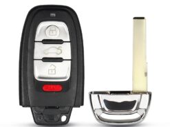 Chiave telecomando per Audi 315MHz IYZFBSB802 For Audi A4 A5 S4 S5 Q5 2008 2009 2010 2011 2012 - KEYYOU Smart Key For Audi Remote Car Key Keyless 4 Buttons 315MHz IYZFBSB802 For Audi A4 3