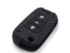 Cover in silicone chiave telecomando per Hyundai i30 i25 i40 IX25 Accent Elantra Solaris Verna Kia Rio K2 K5 4 Cover in silicone chiave telecomando per Hyundai i30 i25 i40 IX25 Accent Elantra Solaris Verna Kia Rio K2 K5 - KEYYOU Styling Auto Carbon Fiber Key Covers Case For Hyundai i30 i25 i40 IX25 Accent Elantra 2