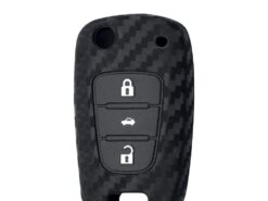 Cover in silicone chiave telecomando per Hyundai i30 i25 i40 IX25 Accent Elantra Solaris Verna Kia Rio K2 K5 6 Cover in silicone chiave telecomando per Hyundai i30 i25 i40 IX25 Accent Elantra Solaris Verna Kia Rio K2 K5 - KEYYOU Styling Auto Carbon Fiber Key Covers Case For Hyundai i30 i25 i40 IX25 Accent Elantra 4