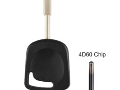 Chiave telecomando per Ford Focus Mondeo Escort Fiesta Transit Fusion Remote Key FO21 Blade 4D60 Chip - KEYYOU Transponder Car Key Shell For Ford Focus Mondeo Escort Fiesta Transit Fusion Remote Key FO21 1