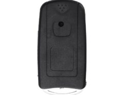 Chiave telecomando per Honda Accord Fit Flip 3 Bottoni - KEYYOU Uncut Blade Folding Car Key Shell Flip Remote Car Key Case for Honda Accord Fit 5