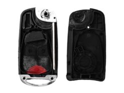 Chiave telecomando per Chrysler Sebring For Dodge Avenger Nitro For Jeep 3 1Panic 4 Bottoni - New Remote 3 1Panic 4 Buttons Folding Flip Key Shell Cover For Chrysler Sebring For Dodge 4