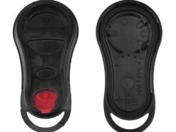 Chiave telecomando per Chrysler Sebring Jeep Dodge 4 Bottoni - Remote Key Blank Shell Case Keyless Fob Cover Replacement For Chrysler Sebring Jeep Dodge 4 Buttons 6