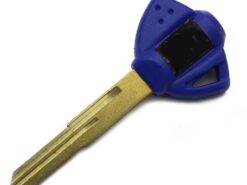 Chiave telecomando per Suzuki GSX1300R Hayabus A1999-2020 - 1 Blan Key Uncut Blade Motorcycle Suzuki GSX1300R Hayabus A1999 2020 5