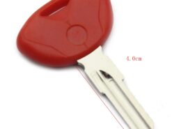 Cover chiave telecomando per BMW C650 GT Motorcycle - 1 Blank Blade Uncut Key For BMW C650 GT Motorcycle 5