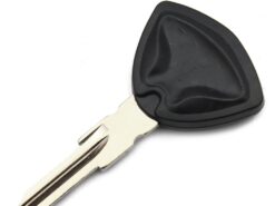 Chiave telecomando per Bombardier Motorcycle CAM-AN ABS Plastic Copper - 1 Blank Key Uncut Blade For Bombardier Motorcycle CAM AN ABS Plastic Copper 2