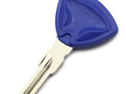 Chiave telecomando per Bombardier Motorcycle CAM-AN ABS Plastic Copper - 1 Blank Key Uncut Blade For Bombardier Motorcycle CAM AN ABS Plastic Copper 3