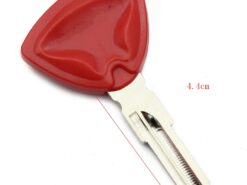 Chiave telecomando per Bombardier Motorcycle CAM-AN ABS Plastic Copper - 1 Blank Key Uncut Blade For Bombardier Motorcycle CAM AN ABS Plastic Copper 4