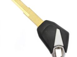 Chiave telecomando per Kawasaki z300z750z800z1000sx - 1 Blank Key Uncut Blade For Kawasaki z300z750z800z1000sx 2