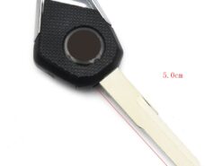 Chiave telecomando per Kawasaki H2/H2R New Model - 1 Blank Key Uncut Blade Of Motorcycle Suitable For Kawasaki H2 H2R New Model 4