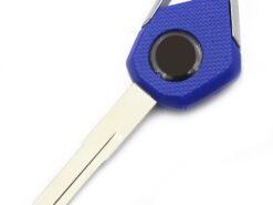 Chiave telecomando per Kawasaki H2/H2R New Model - 1 Blank Key Uncut Blade Of Motorcycle Suitable For Kawasaki H2 H2R New Model 5