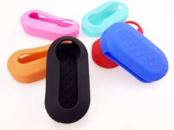 Cover chiave telecomando in silicone per Fiat 500 Panda Punto Bravo Lancia Ypsilon Stilo Ducato Delta - 3 pulsante Chiave Del Silicone Copertura A Distanza di Caso Fob Misura Per Fiat 500 Panda 2