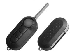 Cover chiave telecomando in silicone per Fiat 500 Panda Punto Bravo Lancia Ypsilon Stilo Ducato Delta - 3 pulsante Chiave Del Silicone Della Copertura Misura Per Fiat 500 Panda Punto Bravo Lancia Ypsilon 2