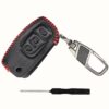 Cover chiave telecomando per Ford Focus Fiesta Focus Ecosport Kuga Escape - 3 pulsanti Flip Cover custodia chiave per Ford Focus Fiesta Focus Ecosport Kuga Escape Car Key