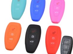 Cover chiave telecomando in silicone per Ford Fiesta Messa A Fuoco Mondeo Kuga Fuga C-Max Ecosport S-max Galaxy