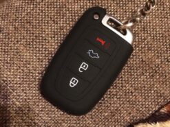 Cover chiave telecomando in silicone per Kia Sportage Anima Sorento Forte Rio k5 Optima Hyundai Elantra Sonata Veloster genesis - 4 pulsante Chiave Del Silicone Della Copertura Della Cassa Misura Per Kia Sportage Anima Sorento Forte 3
