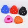 Cover chiave telecomando in silicone per Toyota 4-Runner Highlander Rav4 Yaris Camry Corolla Avalon - 4 pulsante Copertura Chiave A Distanza Fob Case Fit Per Toyota 4 Runner Highlander Rav4 Yaris