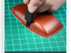 Cover chiave telecomando per AUDI A4 A5 A6 B6 B7 B8 A7 A8 Q5 Q7 R8 TT S5 S6 S7 S8 A8L SQ5 - Borsa in pelle per custodia chiave per Auto adatta per AUDI A4 A5 A6 B6 B7 3