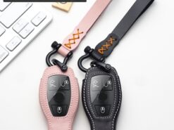 Cover chiave telecomando per Mercedes Benz A C E R classe M CLA GLA 5 Cover chiave telecomando per Mercedes Benz A C E R classe M CLA GLA - Borsa portachiavi in pelle TPU per auto adatta per Mercedes Benz A C E R classe 2