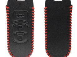 Cover chiave telecomando per MAZDA 2 3 5 6 CX-5 CX-7 Miata MX5 Shell Jacket Protector - Caso di cuoio di Fob della copertura chiave dell automobile per MAZDA 2 3 5 6 10