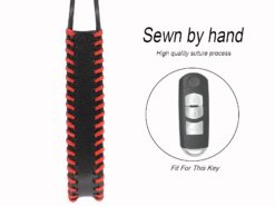 Cover chiave telecomando per MAZDA 2 3 5 6 CX-5 CX-7 Miata MX5 Shell Jacket Protector - Caso di cuoio di Fob della copertura chiave dell automobile per MAZDA 2 3 5 6 11