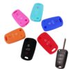 Cover chiave telecomando in silicone per Hyundai Solaris I20 I30 I35 Ix20 Ix35 Per Kia Rio K2 K3 K5 - Chiave del Silicone Della Copertura Fit Per Hyundai Solaris I20 I30 I35 Ix20 Ix35 Per Kia