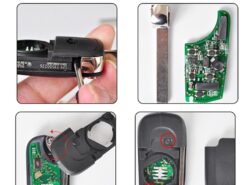 Chiave telecomando per Chevrolet Cruze Malibu Equinox di Sonic Impala Caprice Camaro 7 Chiave telecomando per Chevrolet Cruze Malibu Equinox di Sonic Impala Caprice Camaro - Chiave dell automobile Di Vibrazione Borsette Caso Della Copertura Fob Holder 2 Pulsante di Modifica Per 5