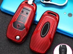 Cover chiave telecomando per Ford Fusion Fiesta Escort Mondeo Everest Ranger 2019 S Max Kuga 2 Focus MK3 7 Cover chiave telecomando per Ford Fusion Fiesta Escort Mondeo Everest Ranger 2019 S Max Kuga 2 Focus MK3 - Coperchio chiave auto per Ford Fusion Fiesta Escort Mondeo Everest Ranger 2019 S Max Kuga 2 5