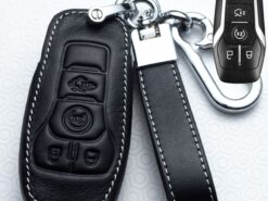 Cover chiave telecomando per Ford Edge Explorer Fusion Mustang F-450 F-550 Lincoln MKZ MKC 4 Cover chiave telecomando per Ford Edge Explorer Fusion Mustang F-450 F-550 Lincoln MKZ MKC - Copertura astuccio chiave in pelle per Ford Edge Explorer Fusion Mustang F 450 F 550 Lincoln 2