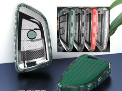 Cover chiave telecomando per BMW X1 X5 X6 F15 F16 F48 1 2 3 Cover chiave telecomando per BMW X1 X5 X6 F15 F16 F48 1 2 - Copertura chiave dell automobile di TPU per BMW X1 X5 X6 F15 F16 F48 1 2
