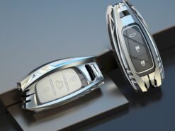 Cover chiave telecomando per Hyundai i30 Ix35 KONA Encino Solaris Azera Grandeur Ig Accent Santa Fe - Copertura chiave della cassa chiave dell automobile in lega di zinco per Hyundai i30 Ix35 KONA 4