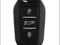 Cover chiave telecomando per Peugeot 308 408 508 2008 3008 4008 5008 Citroen C4 C4L C6 C3-XR - Copertura completa della cassa chiave dell automobile di cuoio per Peugeot 308 408 508 2008 3008 1