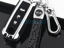 Cover chiave telecomando per Mazda 2 3 6 Atenza Axela Demio CX-5 CX5 CX-3 CX7 CX-9 2015 2016 2017 2018 2019 7 Cover chiave telecomando per Mazda 2 3 6 Atenza Axela Demio CX-5 CX5 CX-3 CX7 CX-9 2015 2016 2017 2018 2019 - Copertura della cassa chiave a distanza dell automobile della lega per Mazda 2 3 6 Atenza 4